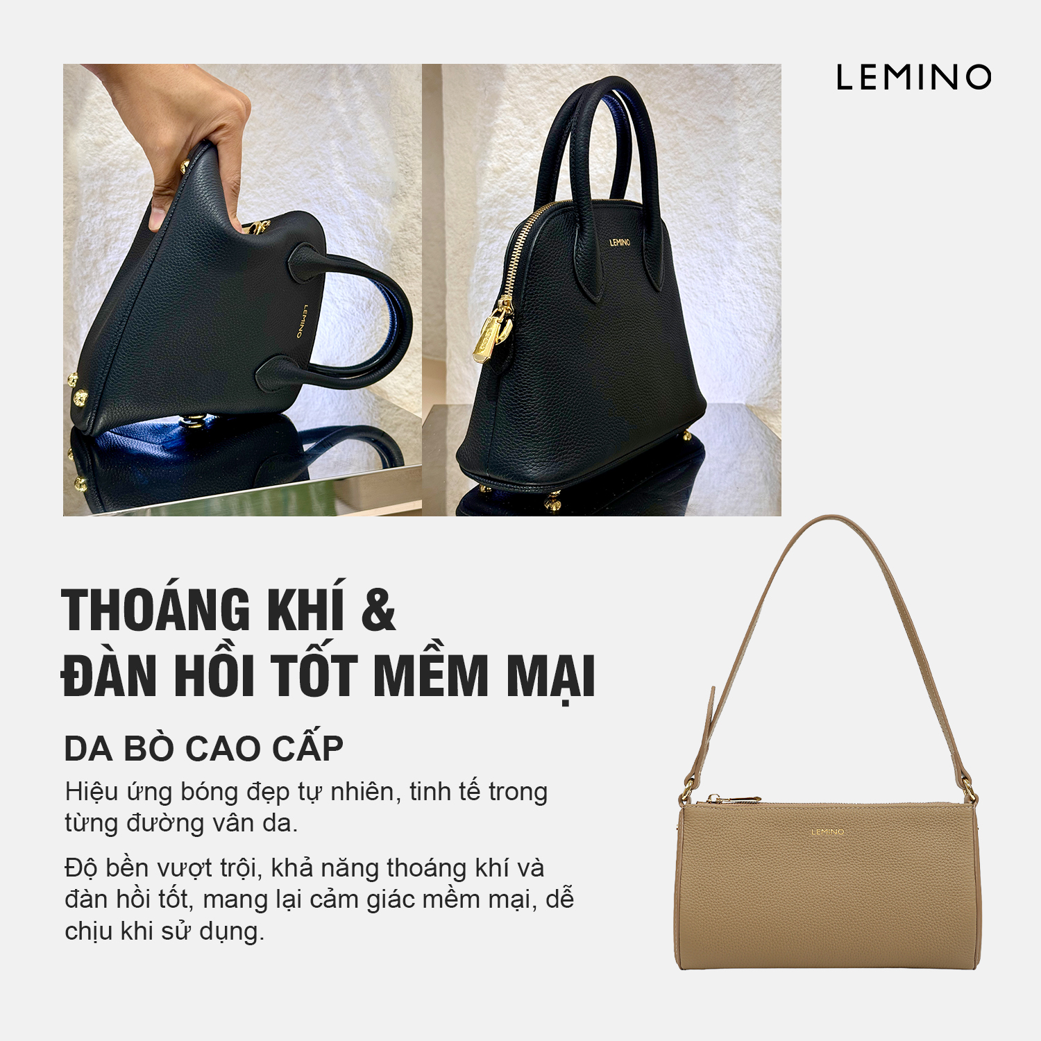 Da Bò Thật – Sự sang trọng không bao giờ lỗi thời